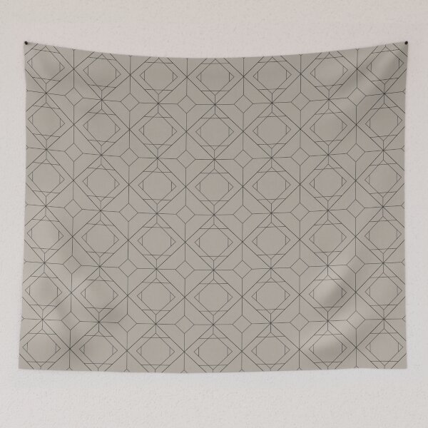 Item preview, Taupe geometric pattern, minimal architectural design, modern abstract interior decor, neutral contemporary pattern designed and sold by Aurum-design.