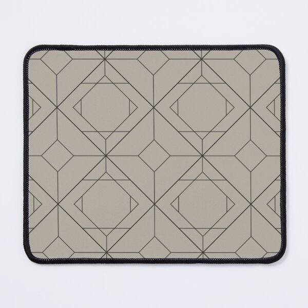 Item preview, Taupe geometric pattern, minimal architectural design, modern abstract interior decor, neutral contemporary pattern designed and sold by Aurum-design.