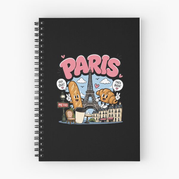 Item preview, Paris city cartoon designed and sold by J. K..