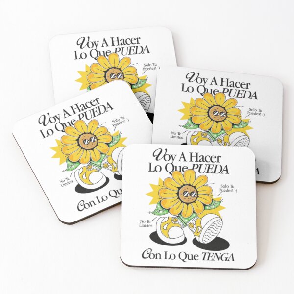 Item preview, Voy a Hacer lo que Pueda – Motivational Sunflower Cartoon Design designed and sold by WATEKE.