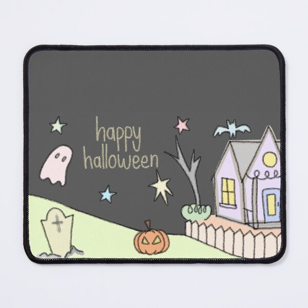 Item preview, Cute Pastel Happy Halloween Doodle designed and sold by PoeticRecipeST.