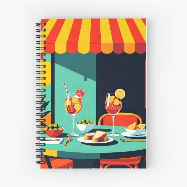 Item preview, Italian Aperitivo Table Pop Art Poster designed and sold by LSVart.