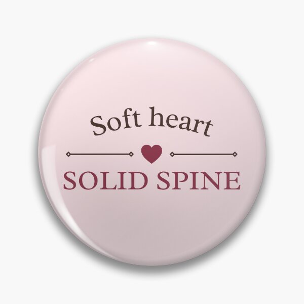 Item preview, Soft Heart Solid Spine | Muted Rose & Taupe Typography designed and sold by Sparkle First Co..