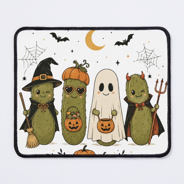 Item preview, Cute Halloween Pickles Spooky Costume Crew designed and sold by wecrea.