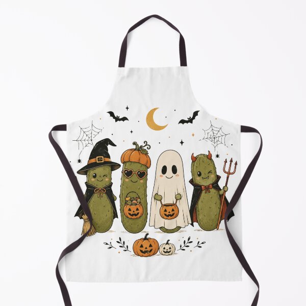 Item preview, Cute Halloween Pickles Spooky Costume Crew designed and sold by wecrea.