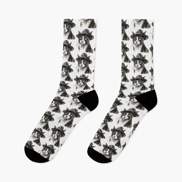 Item preview, Cat | Black & White Cat | Minimal Pet Aesthetic Art designed and sold by Mandayartstudio.