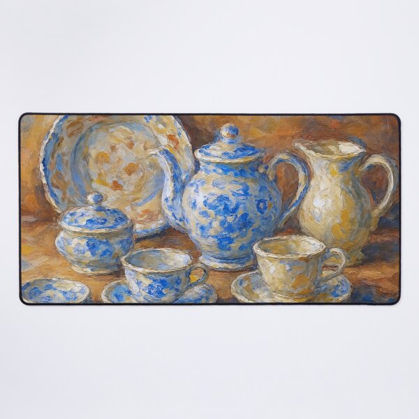 Item preview, Antique tableware oil painting. designed and sold by GalleryKauffeld.