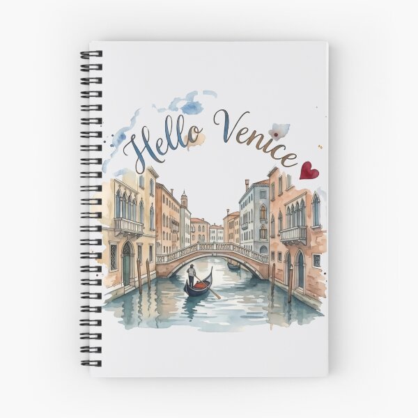 Item preview, Hello Venice - Watercolor Illustration of Venice designed and sold by SuperMama1973.