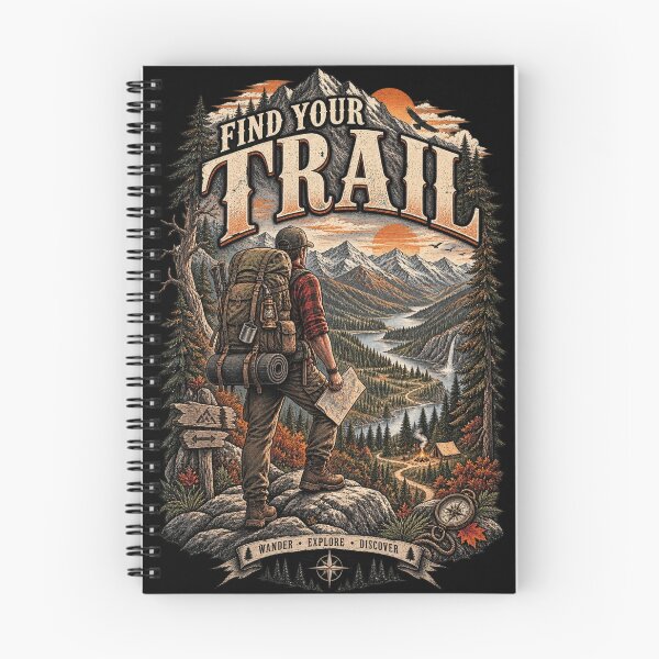 Item preview, FIND YOUR TRAIL designed and sold by KrungiT Design .