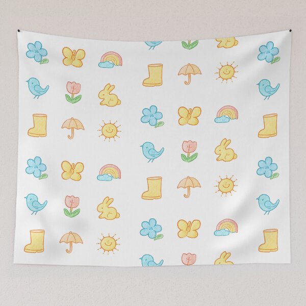 Item preview, Kindergarten Cute Art | colorful scribble art designed and sold by LightPrints.