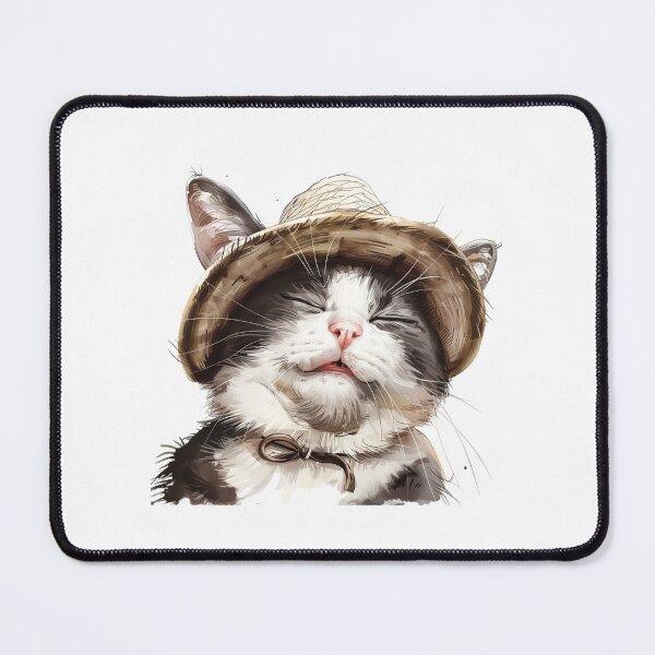 Item preview, Cat | Black & White Cat | Minimal Pet Aesthetic Art designed and sold by Mandayartstudio.
