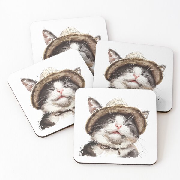Item preview, Cat | Black & White Cat | Minimal Pet Aesthetic Art designed and sold by Mandayartstudio.