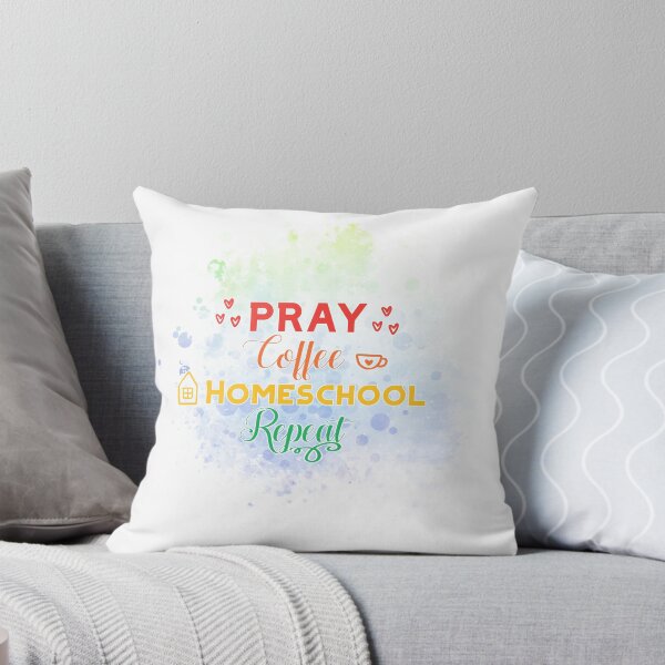 Item preview, Pray, coffee, Homeschool, Repeat designed and sold by FamilyCurios.