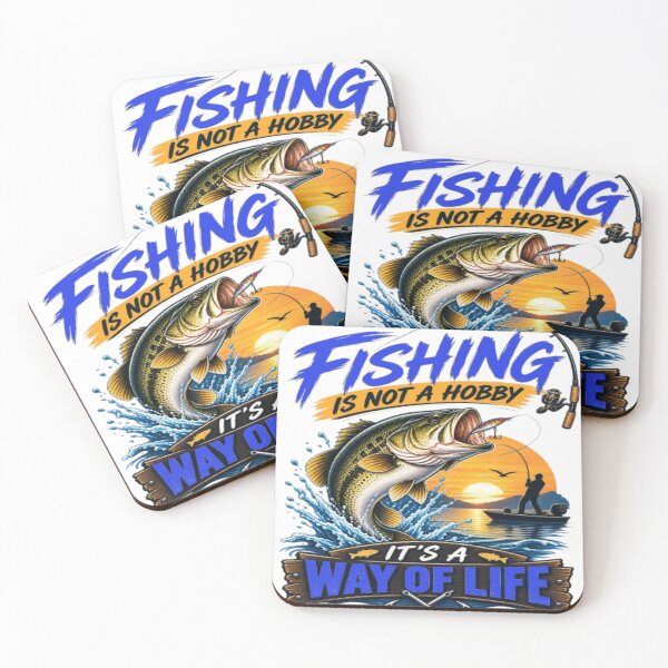 Item preview, Fishing Is Not a Hobby Way of Life designed and sold by Salma.Store.