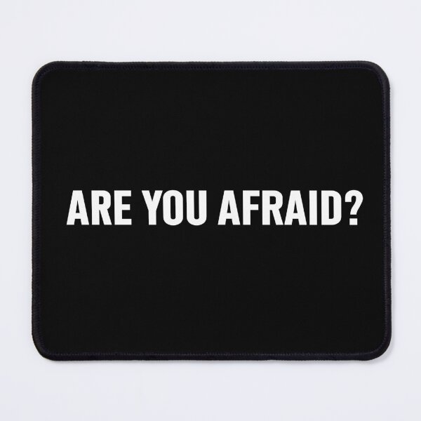 Item preview, Are You Afraid? – Spooky Horror Halloween Creepy Question Design designed and sold by artworkathome.