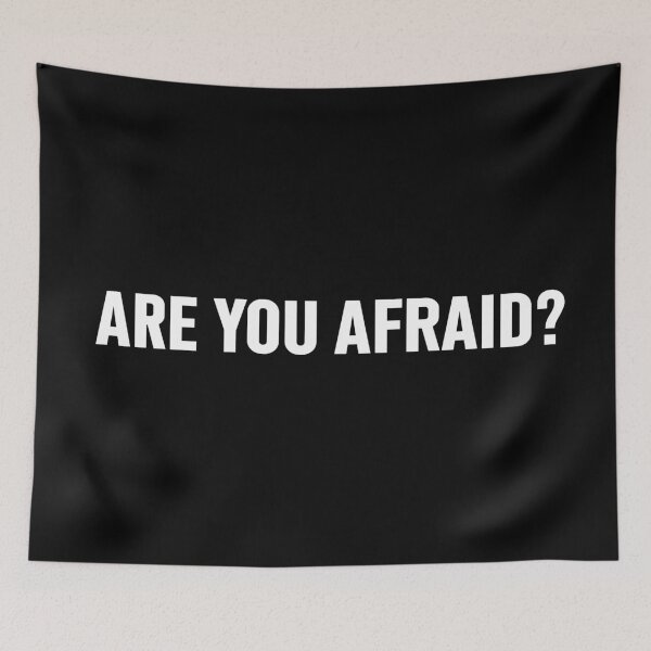 Item preview, Are You Afraid? – Spooky Horror Halloween Creepy Question Design designed and sold by artworkathome.