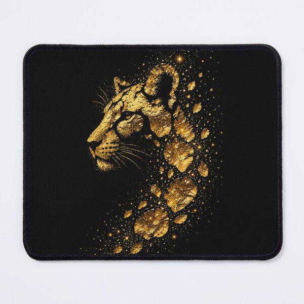 Item preview, Golden Lioness Splatter Abstract Wildlife Art designed and sold by GRFORA.