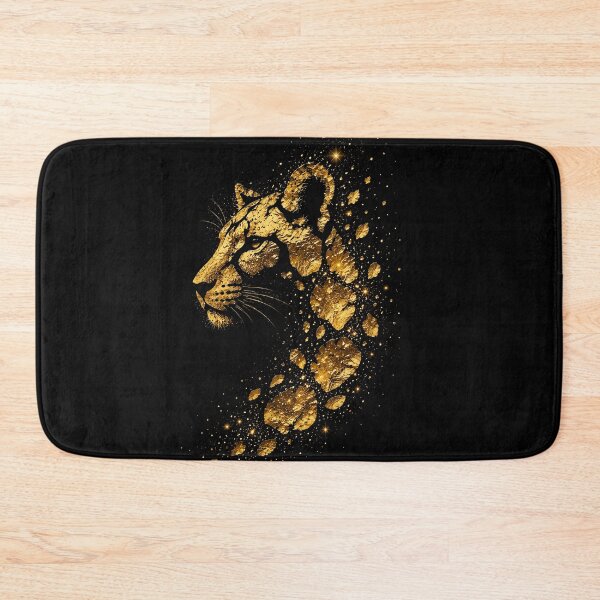 Item preview, Golden Lioness Splatter Abstract Wildlife Art designed and sold by GRFORA.