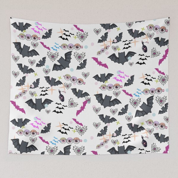 Item preview, Cute Halloween Bats Bundle designed and sold by LunaPrintable.