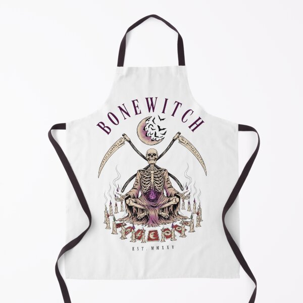 Item preview, Bonewitch T-Shirt | Death Is My Craft Skeleton Occult Halloween Graphic Tee v5 designed and sold by DarylWelsh2024.