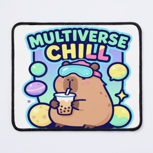 Item preview, Cyberpunk Chill Capybara Futuristic Multiverse designed and sold by A-to-y.