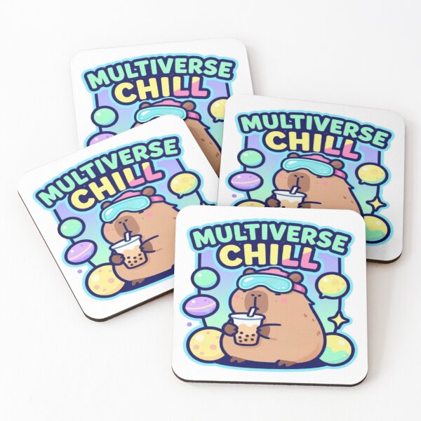 Item preview, Cyberpunk Chill Capybara Futuristic Multiverse  designed and sold by A-to-y.