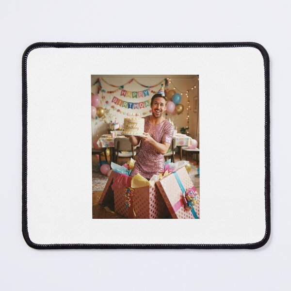 Item preview, Ryan gosling birthday cake memes happy Funny prank meme gift weird designed and sold by CheeseBlueprint.