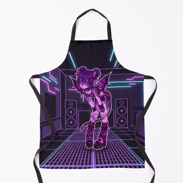 Item preview, Gothic Fairy Cat Girl: Purple Cyberpunk E-Girl Aesthetic designed and sold by CuteKats.