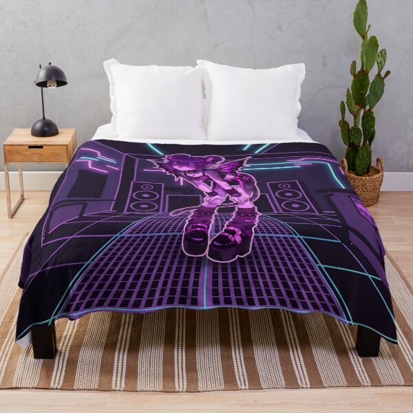 Item preview, Gothic Fairy Cat Girl: Purple Cyberpunk E-Girl Aesthetic designed and sold by CuteKats.