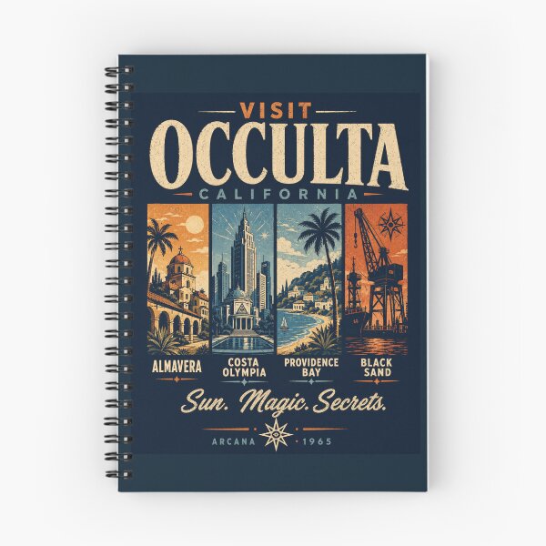 Item preview, Visit Occulta – T-Shirt – Arcana California 1965 designed and sold by Beaurozier.