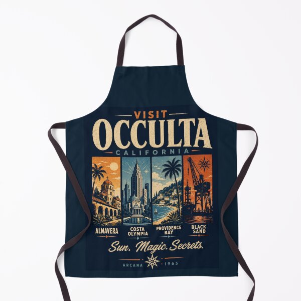 Item preview, Visit Occulta – T-Shirt – Arcana California 1965 designed and sold by Beaurozier.