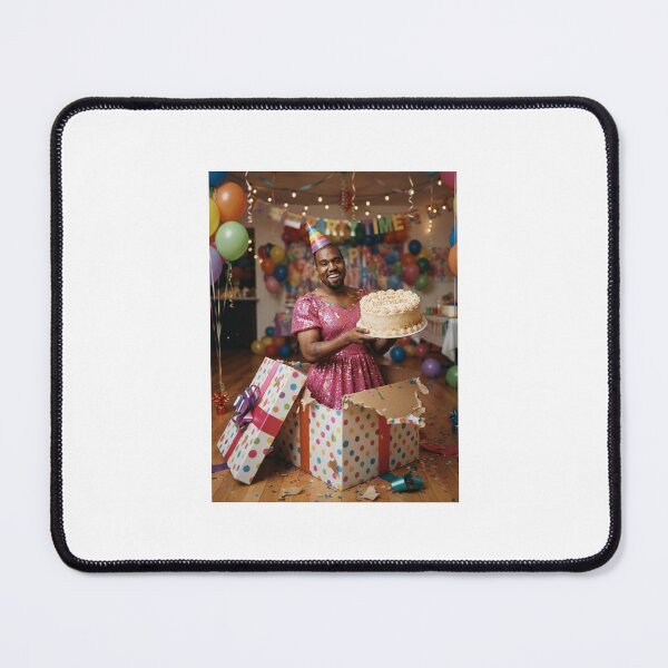 Item preview, Kanye west birthday cake memes happy Funny prank meme gift weird designed and sold by CheeseBlueprint.