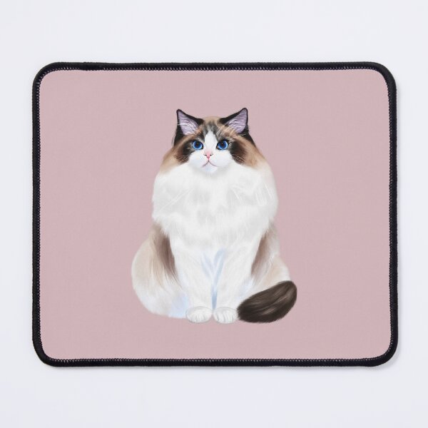 Item preview, Ragdoll Cat with Blue Eyes designed and sold by GomTaeng.