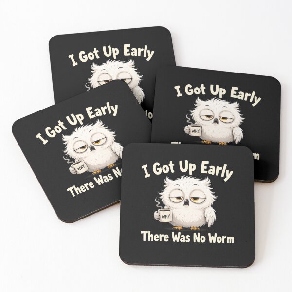 Item preview, I Got Up Early There Was No Worm designed and sold by TheEndDesign.