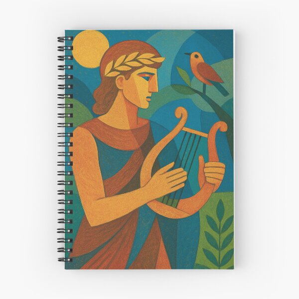 Item preview, Greek God Apollo Painting – A Tribute to Greek Mythology designed and sold by GalleryKauffeld.