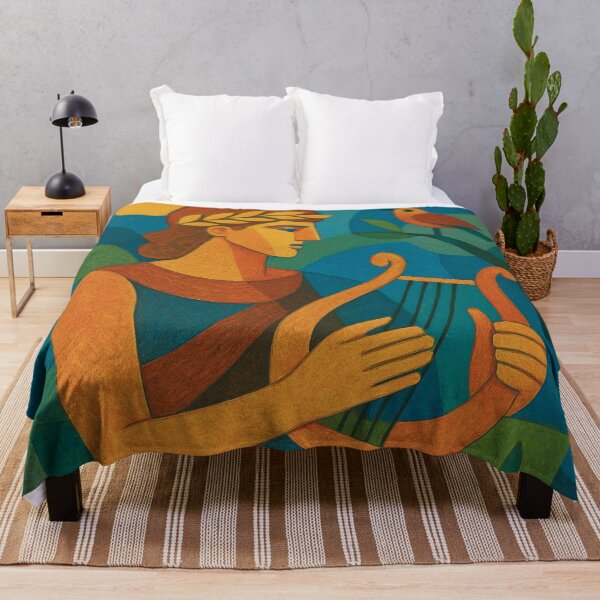 Item preview, Greek God Apollo Painting – A Tribute to Greek Mythology designed and sold by GalleryKauffeld.