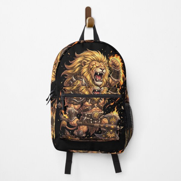 Item preview, Blazing Lion Warrior in Flames designed and sold by EchoVisions.