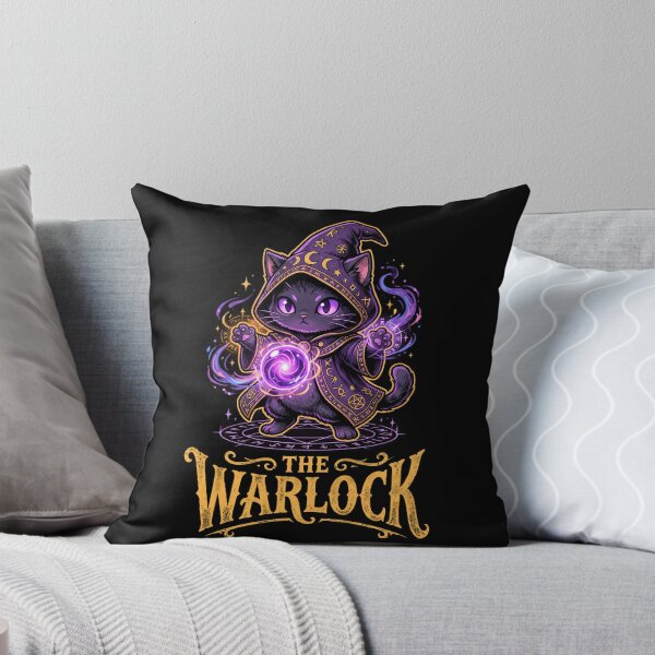 Item preview, The Warlock - Mystic Cat Sorcerer"  designed and sold by EchoVisions.