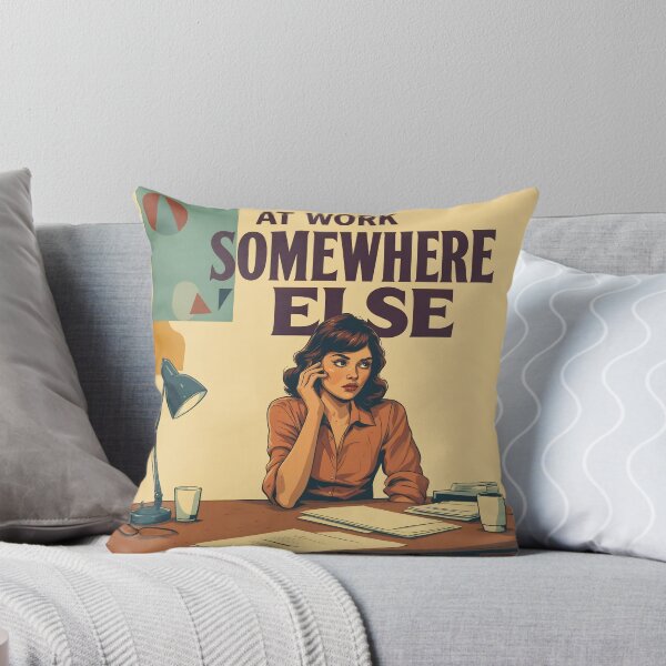 Item preview, At Work Somewhere Else Retro Office designed and sold by davitabros.