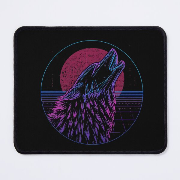 Item preview, Retro Cyberpunk Geometric Animal Neon Art Graphic designed and sold by Larams Studio.