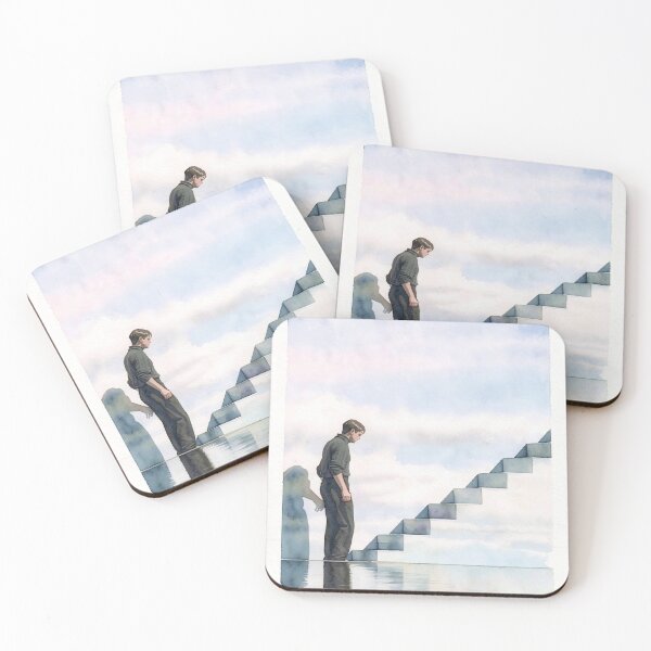 Item preview, Truman Quits watercolour  designed and sold by SlurmzMcKenzie.