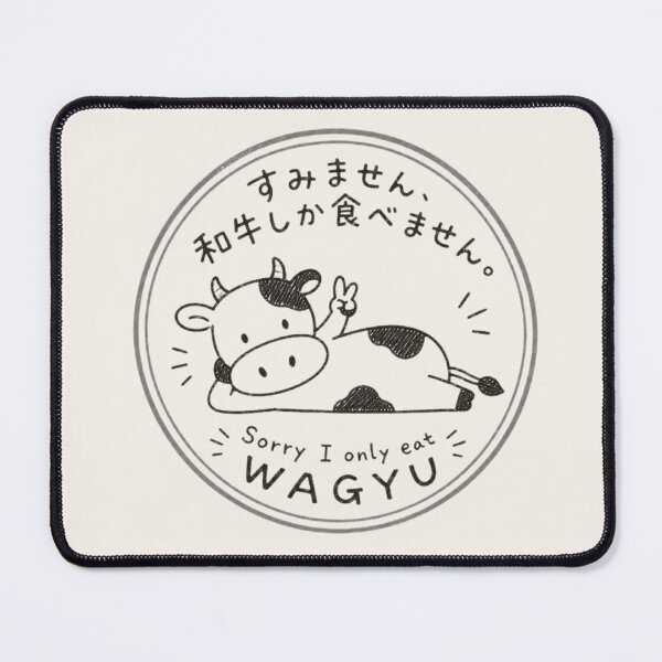 Item preview, Sorry I Only Eat Wagyu Beef Funny Japanese Meme Logo T-shirt Sticker Gift designed and sold by Marinaaa010.