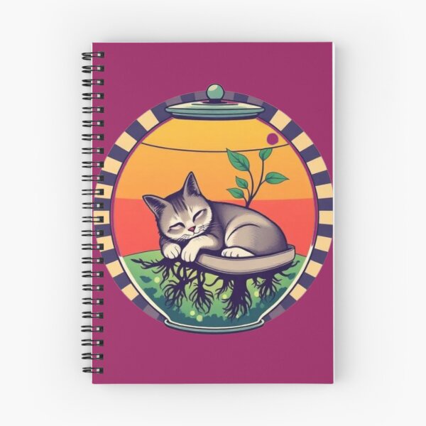 Item preview, Cozy Hydroponic Plant Cat Cottagecore Aesthetic designed and sold by A-to-y.
