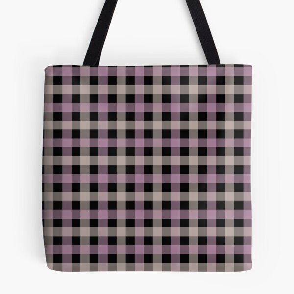 Item preview, Geometric Black and Pink Checkered Pattern designed and sold by NNhu.