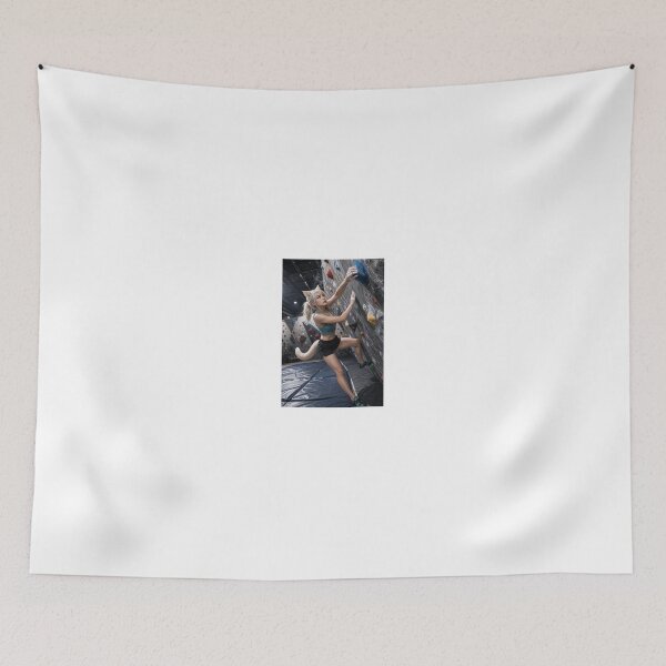 Item preview, Blonde Kitsune Climbing Near a Boulder designed and sold by CathryneDelamort.