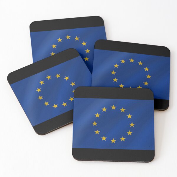 Item preview, European Flag Wave EU Flag Union Pride Design designed and sold by yazdogs.