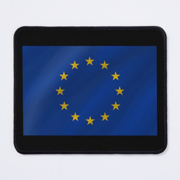 Item preview, European Flag Wave EU Flag Union Pride Design designed and sold by yazdogs.