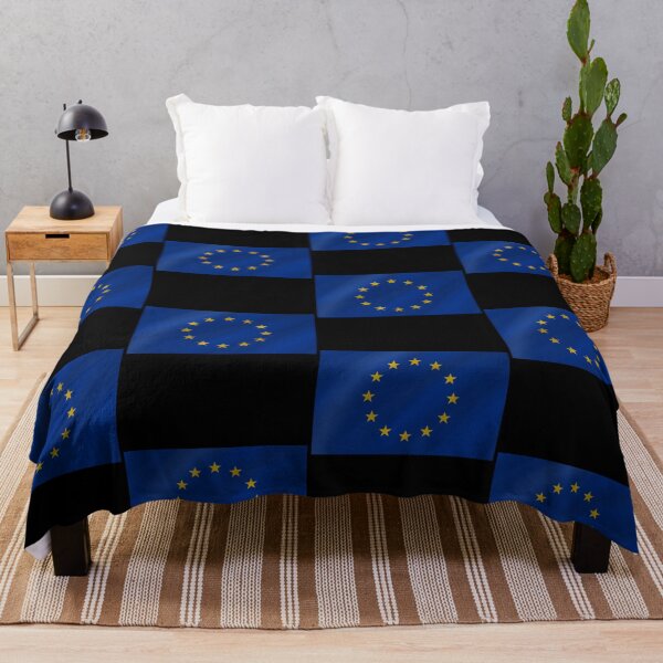 Item preview, European Flag Wave EU Flag Union Pride Design designed and sold by yazdogs.