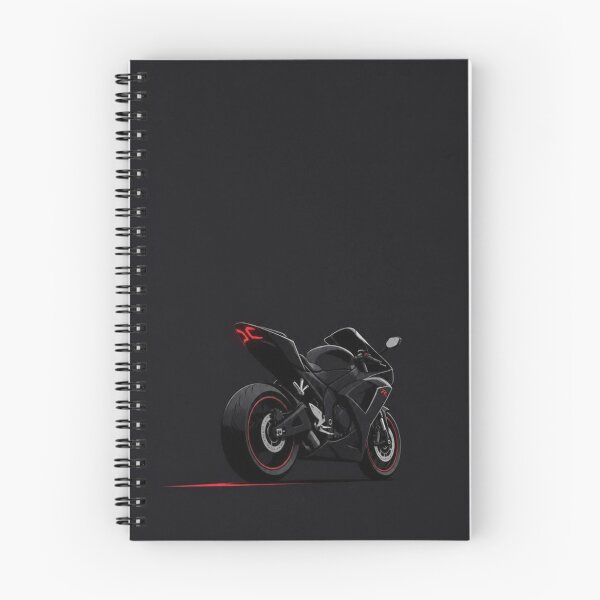 Item preview, Dark Motorcycle Rider – Minimalist Black Sportbike Design designed and sold by KUHATLIKHA.