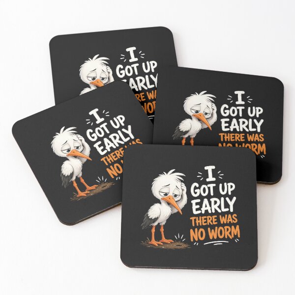 Item preview, I Got Up Early There Was No Worm designed and sold by TheEndDesign.